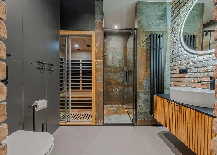Calm Sauna & Jacuzzi By Oneapartments Lägenhet